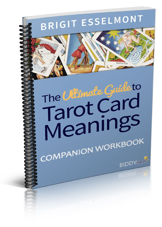 Tarot card workbook: learn tarot card meaning.