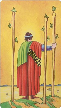 Three of Wands Tarot Card Meanings tarot card meaning