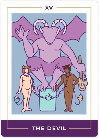 The Devil Tarot Card Meanings | Biddy Tarot
