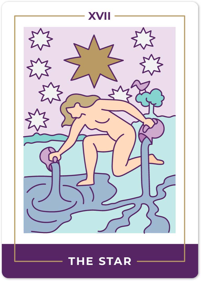 The Star Tarot Card Meaning: Love, Health, Money & More