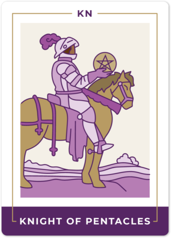Knight of Pentacles Tarot Card Meanings tarot card meaning