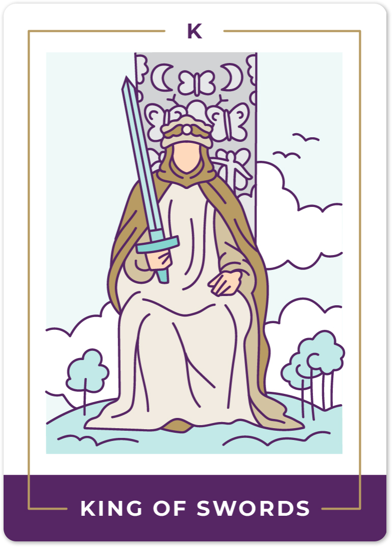King of Swords Tarot Card Meanings tarot card meaning