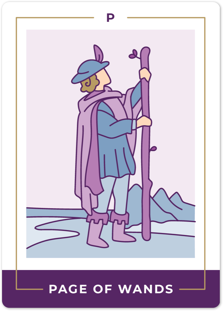 Page of Wands Tarot Card Meanings tarot card meaning