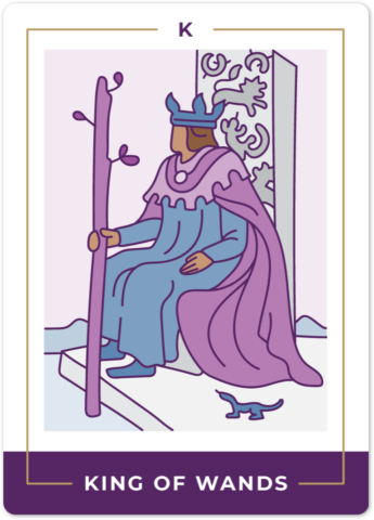King of Wands Tarot Card Meanings tarot card meaning