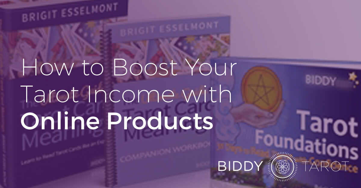 How to boost your tarot income with online products
