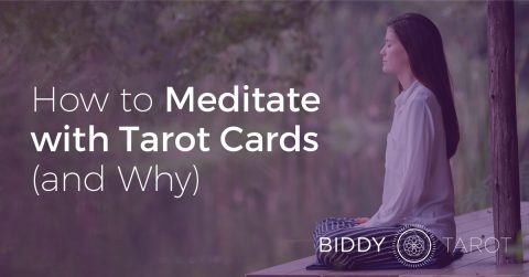 how to meditate with Tarot cards