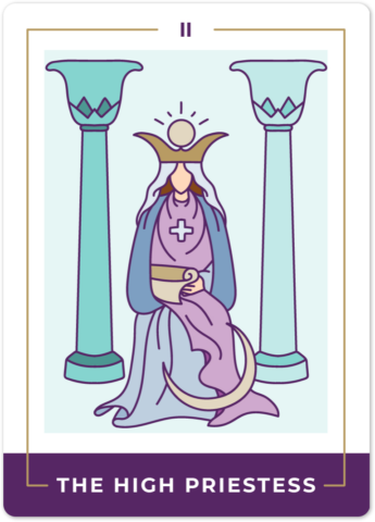 The High Priestess Tarot Card Meanings | Biddy Tarot