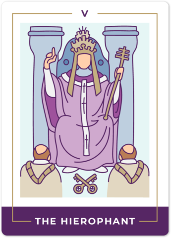 The Hierophant Tarot Card Meanings tarot card meaning