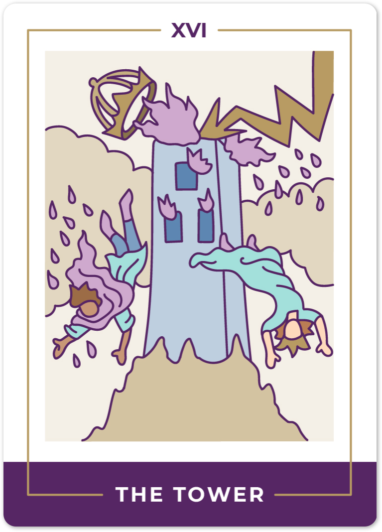 The Tower Tarot Card Meanings tarot card meaning