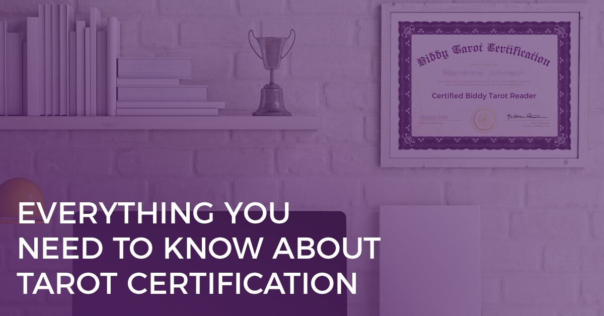 everything you need to know about tarot certification