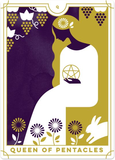 Queen of Pentacles Tarot Card Meanings tarot card meaning