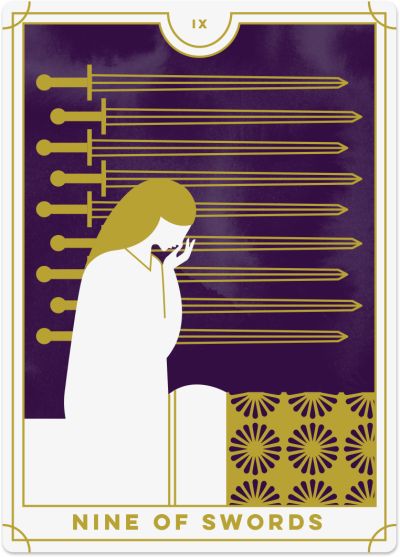 Nine of Swords Tarot Card Meanings tarot card meaning