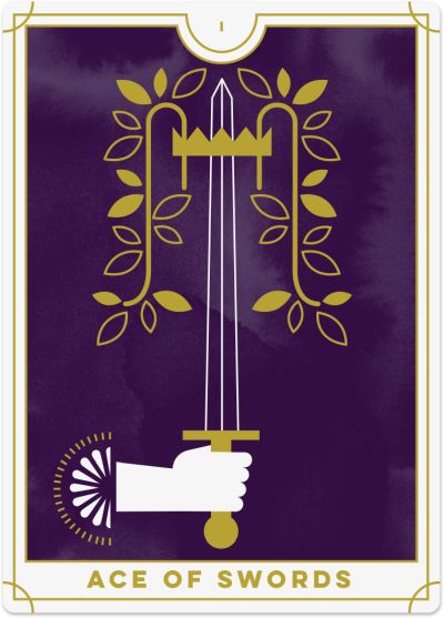 Ace of Swords Tarot Card Meanings | Biddy Tarot