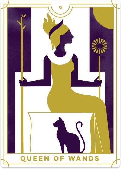 Queen of Wands Tarot Card Meanings tarot card meaning